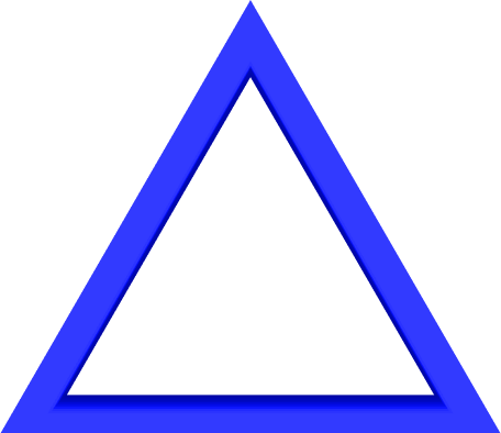 Trikona logo design; Triangle; Design, Marketing, and Engineering in 3 corners